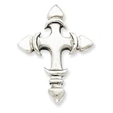 Sterling Silver Gothic Cross Pendant