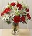 Same Day Flower Delivery Colors of Christmas Bouquet
