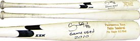 Pablo Sandoval Autographed / Signed 2010 Game Used Uncracked SSK Ash San Francisco Giants Bat