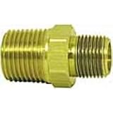 Buy IMPERIAL 90341 BRASS PIPE RED NIPPLE FITTING 1 4-18x1 8-27 by Imperial