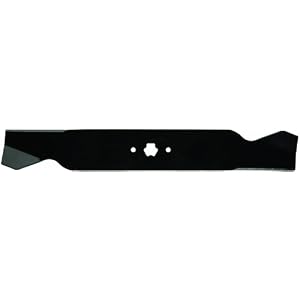 Oregon 98-153 MTD Replacement Lawn Mower Blade With 6 PT Star Center Hole 21-3/16-Inch