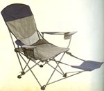 Stansport Apex Arm Chair with Footrest