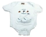 Miami Dolphins Newborn Baby Creeper With Booties