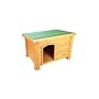 Precision Pet Outback Log Exterior Dog House, Large, 45 1/2x33x33-Inches