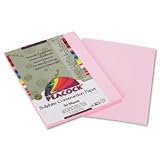 CONSTRUCTION PAPER 9X12 PINK PEACOCK COLORBURST