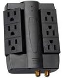 Cheap Coleman Cable 046858806 6 Outlet Surge Protector Home Theater HDTV 6 Ft