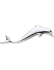 0.925 Sterling Silver Dolphin Brooch / Pendant