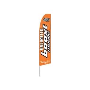 Unlimited BOOST Mobile Swooper Feather Flag