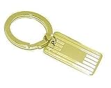 Gold Polished Key Ring