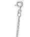 Tiny Sterling Silver Curb Chain