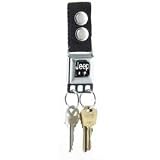 Jeep Small Seat Belt Keychain With Black Webbing 