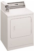 Whirlpool® Large Capacity Commercial Electric Dryer with Coin Slide and Keyed Coin Box