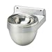 Office Products : Smoking Urn, Wall Mount, Round, Stainless Steel EXC640