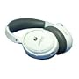 ABLE PLANET NC300W True Fidelity Around-the-Ear Active Noise Canceling Headphones (White)