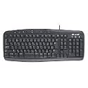 Microsoft Wired PS/2 Keyboard (Black)