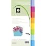Provo Craft 6 Inch by 12 Inch Cricut Cardstock Pad, 32/Sheets, Rainbow