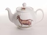 Review Dandy Lines  / Dndylne China Tea Pot 6Cup Farm Animals