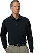 Mens Outer Banks Essential Long Sleeve Pique Polo