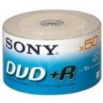 DVD+R 4.7GB 120min 50pk Spindle Bulk