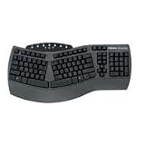 Fellowes 98915 Antimicrobial Split Design Keyboard (Black)