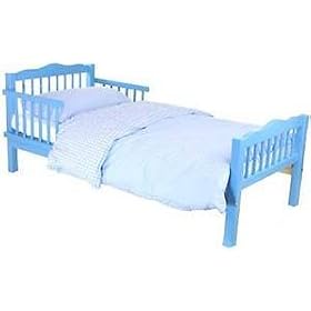 Saplings Junior Bed Blue with Foam Safety Mattress