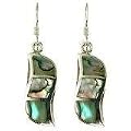 925 Silver Abalone Dropper EarringsBy TOC