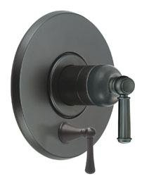 Fusion by Danze STC-HFT-DKB St. Charles Single Handle Pressure Balance Valve with Diverter, Dark Bronze