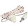 Earphone with Earclip 6 ft. Cord Classic Radio Design