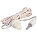 Earphone with Earclip 6 ft. Cord Classic Radio Design