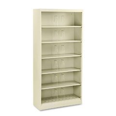 Putty HON 600 Series 6 Shelf Vertical Metal Filing Cabinet
