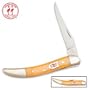 Kissing Crane Yellow Small Toothpick Folding Knife