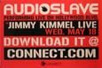 Audioslave - Live Jimmy Kimmel Connect Music - Red Poster