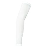Sun Protection Oversleeves - SODIAL(R) 1 Pair Athletic Cycling Bike Golf Arm Sleeve Cover Uv Sun Protection Oversleeves White S