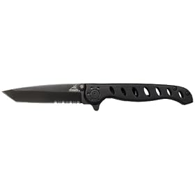 Gerber 30-000202 EVO Mid-Size Tanto Knife, Combo Edge