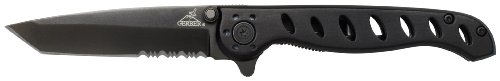 Gerber 30-000202 EVO Mid-Size Tanto Knife Combo EdgeB0034JO51E