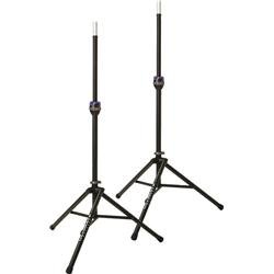 Ultimate Support TS-90B Telelock Tripod Speaker Stand Pair