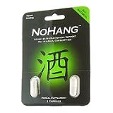 NoHang - Advanced Nutraceutical Support for Alcohol Consumption, 2 caps.