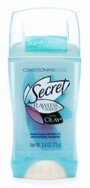 Secret Smooth Effects Antiperspirant/Deodorant, Conditioning Solid, Smooth Powder, 2.6 oz.