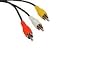 PTC 6ft 3-RCA Composite A/V (Red/Yellow/White) Cable