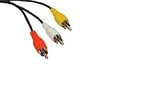 PTC 6ft 3-RCA Composite A/V (Red/Yellow/White) Cable