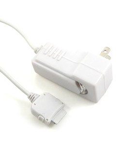 Brand New Home Wall Travel Plug in Ac Charger for Sandisk Sansa E200, E250, E260, E270, E280, E200r, E250r, E260r, E270r, E280r Sansa Connect, Sansa Fuze, Sansa View Mp3 Music Player - Black