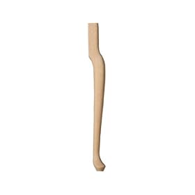 Queen Anne End Table Leg oak 21 1/4"