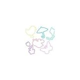Silly Bandz Spring Shapes Pack of 24 NEW Rubber Bands