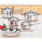 Yorkville 10pc Stainless Steel Cookware Set product image