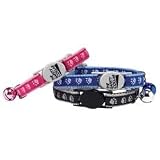 Pawprint Cat Collar - Pink