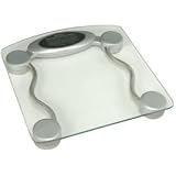 Electronic bathroom scales in modern design