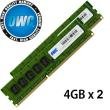 8GB (2x4GB) DDR3 ECC PC10600 1333MHz SDRAM ECC for Mac Pro & Xserve 'Nehalem' & 'Westmere' models