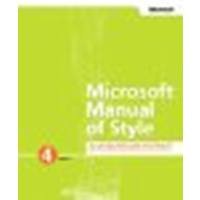 Microsoft Manual of Style by Microsoft Corporation, CJ [Microsoft Press, 2012] (Paperback) 4th Edition [Paperback]