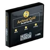 Delkin eFilm Inkjet Archival Gold Wallet - 10 x CD-R - 650 MB ( 74min ) - ink jet printable surface - storage case - storage media