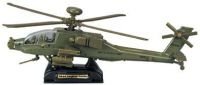 Motor Max: AH-64 Apache Helicopter 1:48 Scale Die-Cast Motor Max: AH-64 Apache Helicopter 1:48 Scale Die-Cast